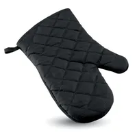 Mănuşă bucătărie bumbac personalizată, negru