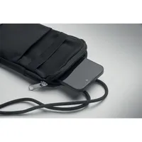 Geantă cross body pentru smartp personalizată, vedere detaliu