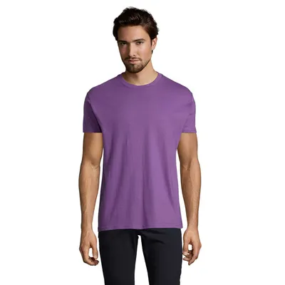 Tricou IMPERIAL MEN 190g personalizat, dark purple