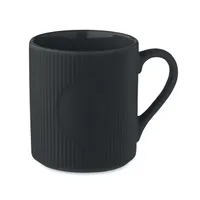 Cană ceramică mată cu nervuri 3 personalizată