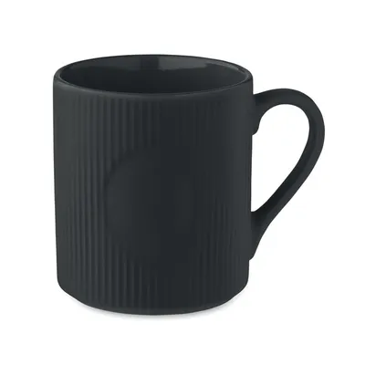 Cană ceramică mată cu nervuri 3 personalizată