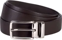 K-UP Classic Belt IN Full Grain Leather 30MM personalizat, maro