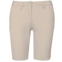 Pantaloni scurți damă Kariban Chino Bermuda Shorts personalizați, maro