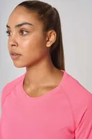 Tricou cu mânecă lungă damă Proact Sports personalizat, pe model