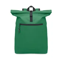Rucsac rolltop 600Dpolyester personalizat, verde închis