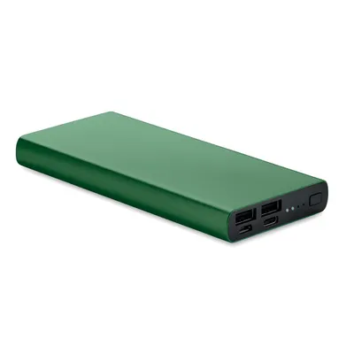 Powerbank 10000 mAh personalizat, verde închis