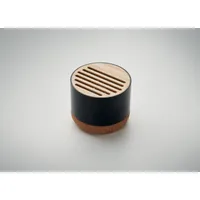 Boxă din plută și aluminiu personalizată, vedere detaliu