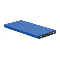 Power bank 8000 mAh personalizat, albastru regal