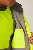 Jachetă bărbați Regatta Hi-vis Pro Contract Dover personalizată, pe model