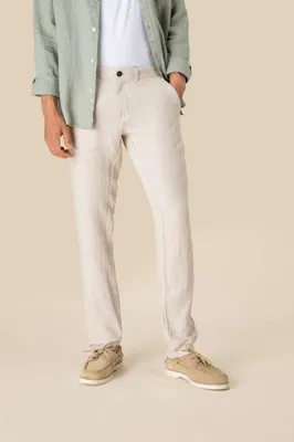 Pantaloni bărbați Spasso Linen Trousers personalizați