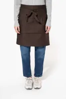 Șorț Kariban Cotton Mid-length personalizat, pe model