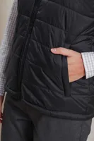 Vestă damă Premier Recyclight Padded Gilet personalizată, pe model