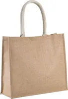 Geantă Kimood Jute Beach personalizată, natural, în context