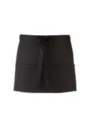 Șorț Premier Colours Collection Three Pocket personalizat, negru