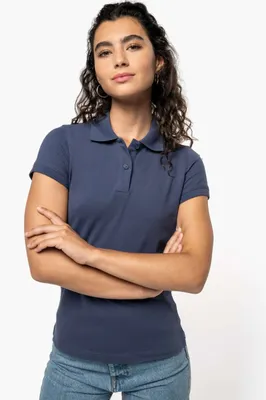 Tricou polo damă Kariban Brooke Short-sleeved personalizat
