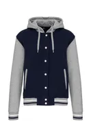 Hanorac unisex Kariban Teddy With Hood personalizat, albastru