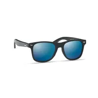 Ochelari de soare din bambus personalizat, albastru