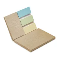Set Bloc Memo cu semințe iarbă personalizat, vedere detaliu