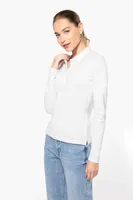 Tricou polo damă Kariban Piqué personalizat, pe model