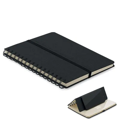 Notebook A5 cu suport pentru te