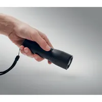Lanternă LED mică din aluminiu personalizată, în context
