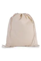 Geantă Kimood Organic Cotton Small Drawstring personalizată, în context