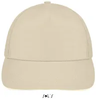 Șapcă SOL'S Sunny Five Panel personalizată, maro