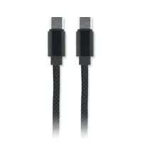 Cablu magnetic împletit RPET personalizat, vedere detaliu