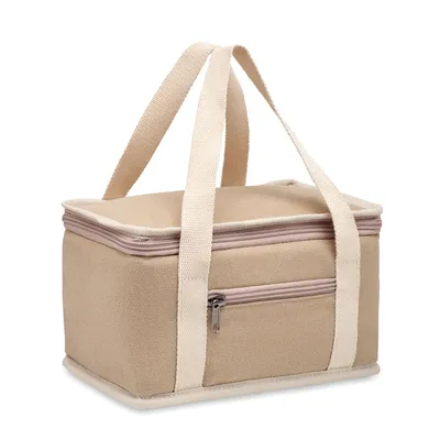 Coolerbag 6 doze canvas 320g personalizat