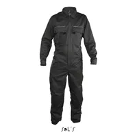 Salopetă bărbați Sol's Solstice Pro Wear Overall personalizată, dark grey