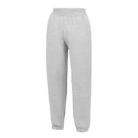 Pantaloni copii Just Hoods Cuffed Jogpants personalizați, gri
