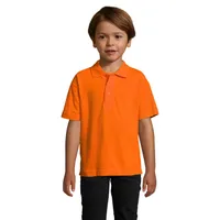 SUMMER II KIDS Polo 170g personalizat, orange