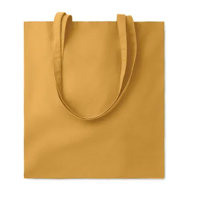Sacoşă cumpărături cu mânere personalizată, ochre