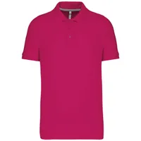 Tricou polo bărbați Kariban Short Sleeve Piqué personalizat, roz