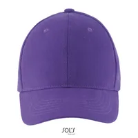 BUFFALO SIX PANEL CAP 260g personalizat, dark purple