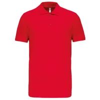 Tricou polo bărbați Kariban Mike Short-sleeved personalizat, roșu