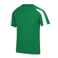 Articol sport Just Cool Contrast Cool T personalizat, verde