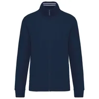 Jachetă bărbați Kariban Full Zip Sweat personalizată, albastru