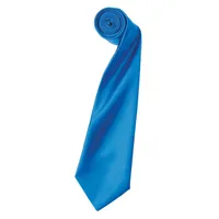 Premier Colours Collection Satin Tie personalizat, albastru
