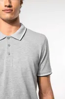 Tricou polo bărbați Kariban Short-sleeved personalizat, pe model
