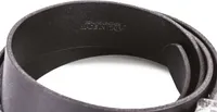 K-UP Raw Edge Leather Belt 35MM personalizat, pe model