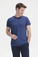 Tricou bărbați SOL'S Regent Fit Round Neck Close Fitting personalizat, pe model