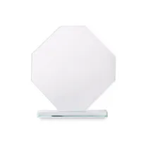 Trofeu din cristal personalizat, vedere detaliu