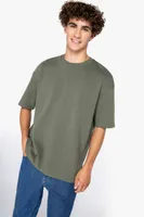 Tricou unisex Native Spirit Eco-friendly Oversized French Terry personalizat, pe model