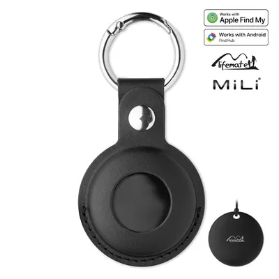 Localizator inteligent Find My personalizat, negru
