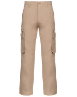 Pantaloni bărbați Kariban Multi Pocket Trousers personalizați, maro