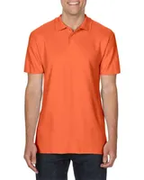 Tricou polo bărbați Gildan Softstyle™ Adult Double Piqué personalizat, portocaliu