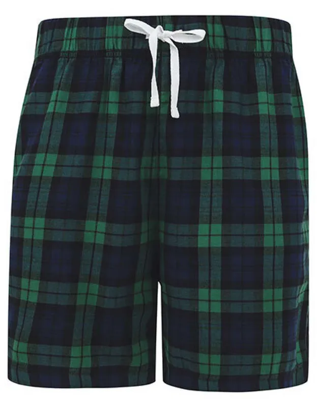 Pantaloni scurți bărbați SF Clothing Tartan Lounge Shorts