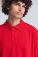 Tricou polo unisex Just Polos The 100 personalizat, pe model