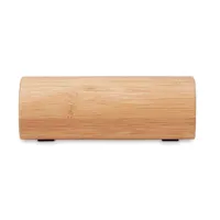 Boxă wireless din bambus 2x5W personalizată